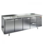 Холодильный стол с дверями и выдвижными ящиками Hicold GN 1112/TN