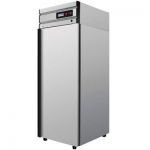 Холодильник Polair Grande CM107-G, глухая дверь, нержавеющая сталь