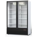 Морозильный шкаф со стеклянными распашными дверьми Premier ШМ-1,2 С  (В, -18) с доводчиком дверей Premier